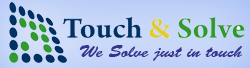Touch and solve logo